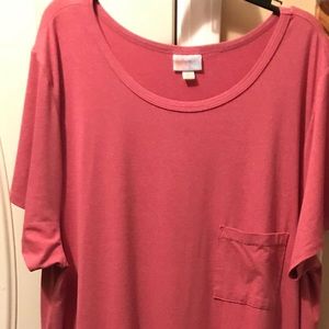 Lula Roe Hot Pink Carly size 3x.